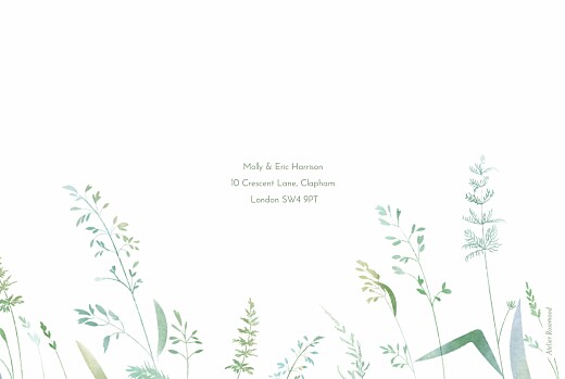 Wedding Thank You Cards Country meadow green - Page 4 Wedding Thank You Cards Country meadow green - Page 4