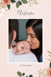 Baby Announcements Daphné Portrait Spring