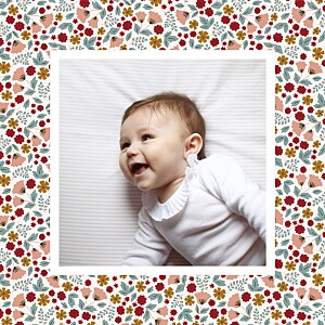 Seasonal blossoms fall liberty baby thank you cards Seasonal blossoms fall liberty baby thank you cards