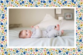 Baby Thank You Cards Seasonal Blossoms Spring