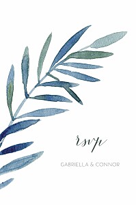 Moonlit meadow blue rsvp cards Moonlit meadow blue rsvp cards