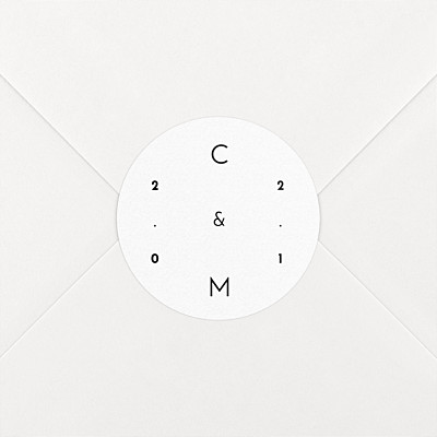 Thread white white wedding stickers Thread white white wedding stickers