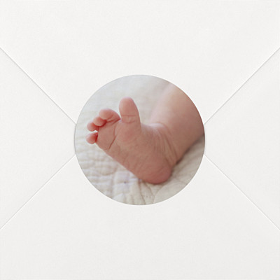 Photo white christening stickers Photo white christening stickers