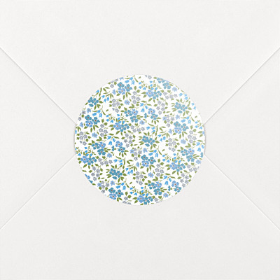 Liberty cross blue christening stickers Liberty cross blue christening stickers