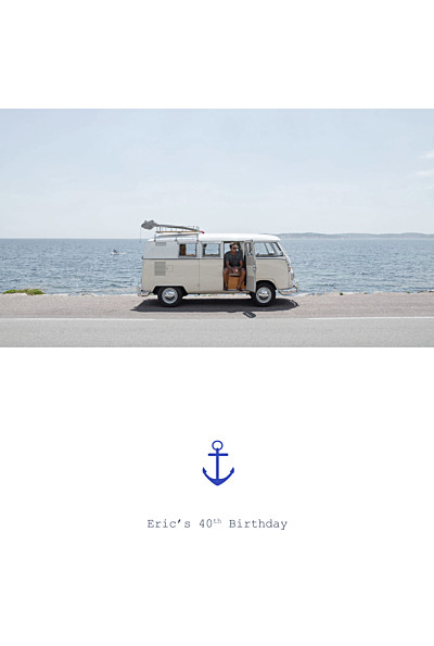 Birthday Invitations Nautical white finition Birthday Invitations Nautical white finition