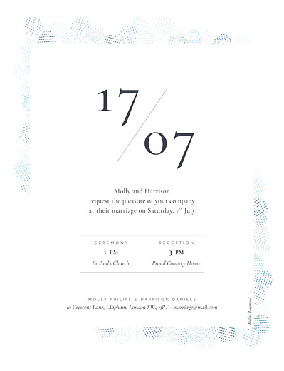 Wedding Invitations Sequins blue - Page 2 Wedding Invitations Sequins blue - Page 2