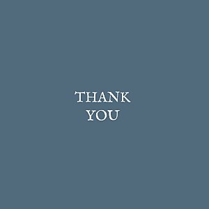 Baby's breath (foil) blue floral baby thank you cards Baby's breath (foil) blue floral baby thank you cards