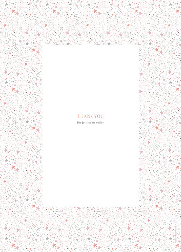 Christening Order of Service Booklets Liberty stars pink - Page 4 Christening Order of Service Booklets Liberty stars pink - Page 4
