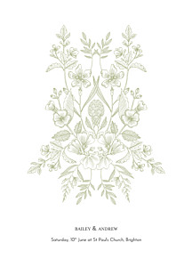 Springs eternal green order of service booklets Springs eternal green order of service booklets