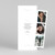 Wedding Thank You Cards Modern chic (bookmark) white - View 1 Wedding Thank You Cards Modern chic (bookmark) white - View 1