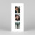 Wedding Thank You Cards Modern chic (bookmark) white - View 2 Wedding Thank You Cards Modern chic (bookmark) white - View 2