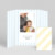 Baby Thank You Cards Pastel stripes (gatefold) portrait blue - View 2 Baby Thank You Cards Pastel stripes (gatefold) portrait blue - View 2