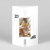 Baby Thank You Cards Timeless (gatefold portrait) white - View 1 Baby Thank You Cards Timeless (gatefold portrait) white - View 1