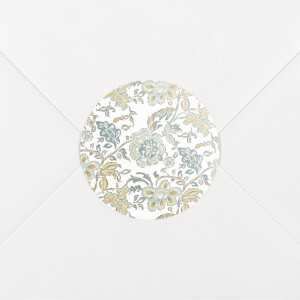 Baby Stickers Victorian Blossom Blue