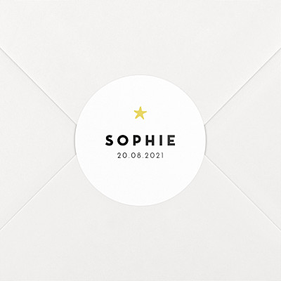 Pastel stripes white baby stickers Pastel stripes white baby stickers