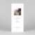 Baby Thank You Cards Picto column (bookmark) pink - View 4 Baby Thank You Cards Picto column (bookmark) pink - View 4