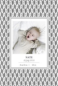 Chevron black boys baby announcements Chevron black boys baby announcements