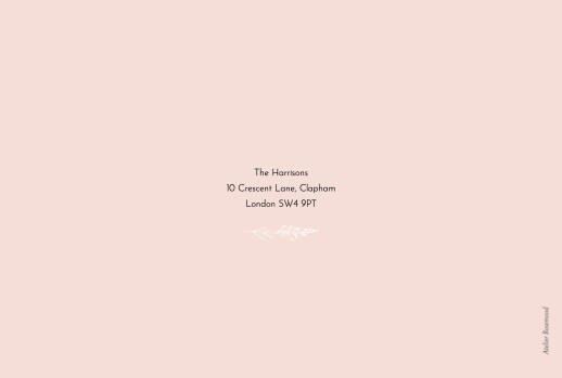 Baby Thank You Cards Family bike ride (4 pages) pink - Page 4 Baby Thank You Cards Family bike ride (4 pages) pink - Page 4