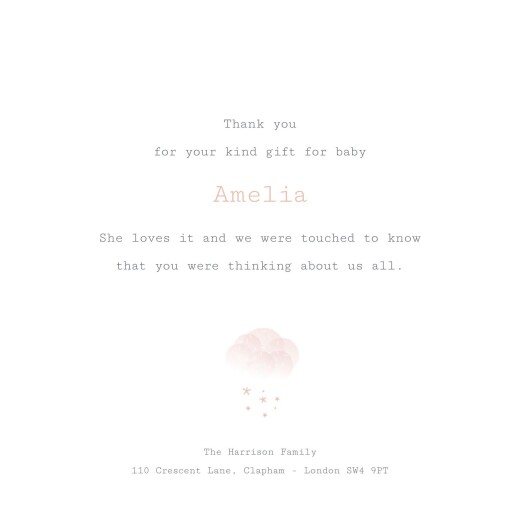 Baby Thank You Cards Mist (foil) pink orange - Page 3 Baby Thank You Cards Mist (foil) pink orange - Page 3
