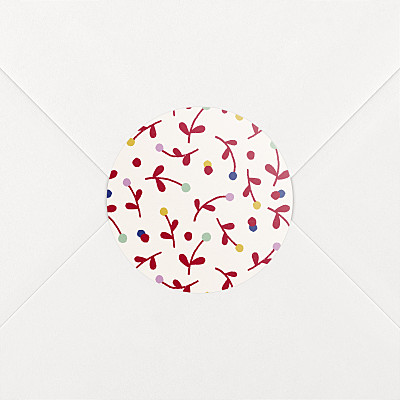 Liberty berries red baby stickers Liberty berries red baby stickers