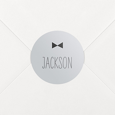 Dandy grey christening stickers Dandy grey christening stickers