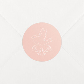 Baby Stickers Soaring Pink