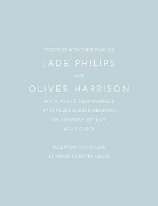 Classic modern water green green wedding invitations Classic modern water green green wedding invitations