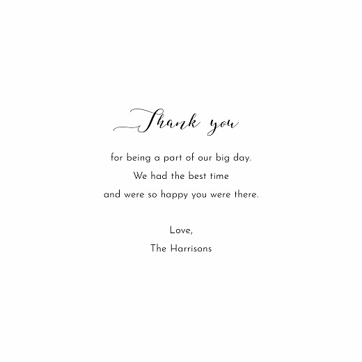 Wedding Thank You Cards Tender moments photos white - Page 3 Wedding Thank You Cards Tender moments photos white - Page 3