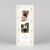 Wedding Invitations Floral minimalist (bookmark) beige - View 2 Wedding Invitations Floral minimalist (bookmark) beige - View 2