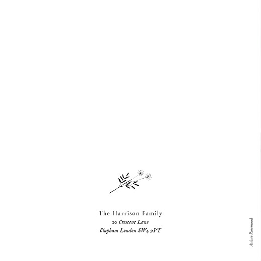 Baby Announcements Floral minimalist (medallion) beige - Page 4 Baby Announcements Floral minimalist (medallion) beige - Page 4