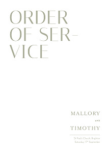 The big day red green wedding order of service booklets The big day red green wedding order of service booklets