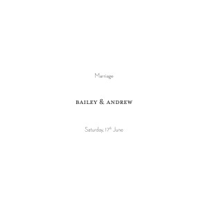 Wedding Invitations Springs eternal (foil) white Wedding Invitations Springs eternal (foil) white