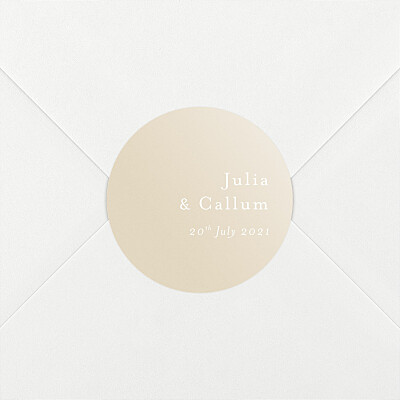 Coastal dream spikelets wedding stickers Coastal dream spikelets wedding stickers