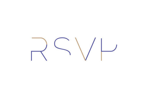 RSVP Cards Love Code Blue - Front