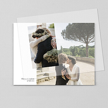 Today & always (vellum) white wedding thank you cards Today & always (vellum) white wedding thank you cards