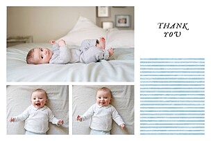 Petit bateau x rosemood (stripes) blue blue baby thank you cards Petit bateau x rosemood (stripes) blue blue baby thank you cards