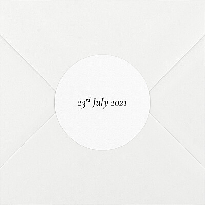 Today & always 2 white wedding stickers Today & always 2 white wedding stickers