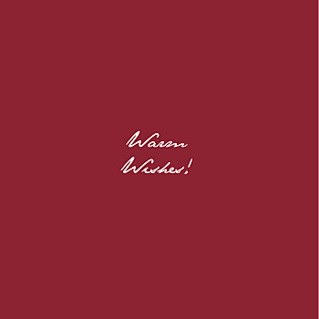 Baby's breath chic (foil) red christmas cards Baby's breath chic (foil) red christmas cards