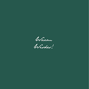 Baby's breath chic (foil) green green christmas cards Baby's breath chic (foil) green green christmas cards