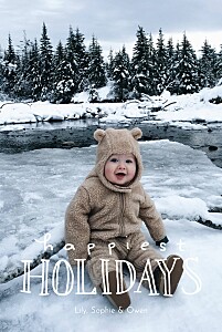 Holly jolly (4 pages) white christmas cards Holly jolly (4 pages) white christmas cards