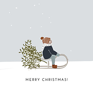Winter snow 2 white christmas cards Winter snow 2 white christmas cards