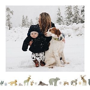 Tundra (small) white christmas cards Tundra (small) white christmas cards