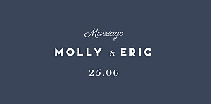Swing navy blue wedding place cards Swing navy blue wedding place cards