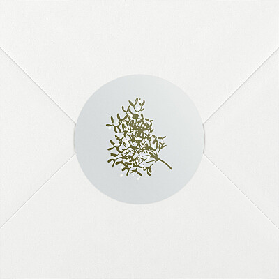 Winter snow blue christmas stickers Winter snow blue christmas stickers