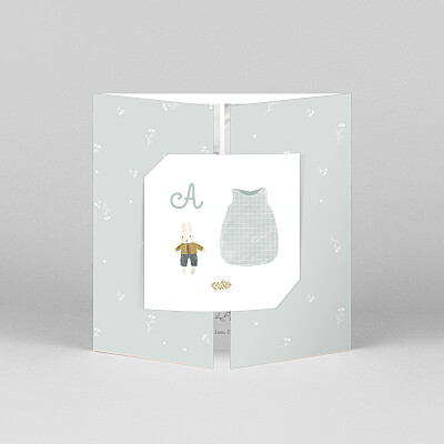 Sweet dreams (gatefold) blue blue baby thank you cards Sweet dreams (gatefold) blue blue baby thank you cards