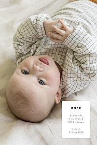 Inkwell (4 pages) white boys baby thank you cards Inkwell (4 pages) white boys baby thank you cards