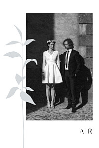 Ikebana blue blue wedding thank you cards Ikebana blue blue wedding thank you cards