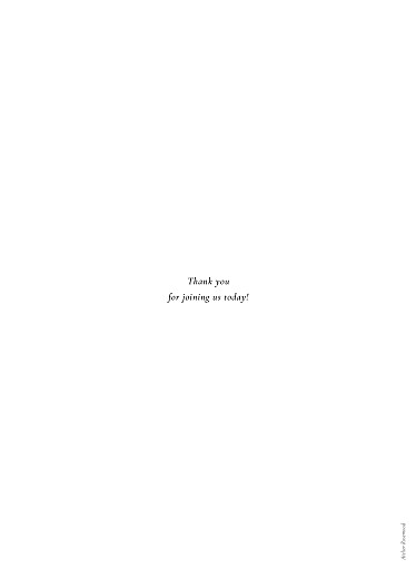 Christening Order of Service Booklets Serenity White - Page 4 Christening Order of Service Booklets Serenity White - Page 4