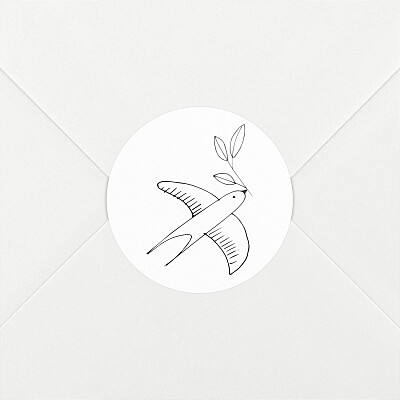 Unity white baby stickers Unity white baby stickers