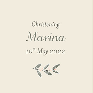 Divine pink girls christening gift tags Divine pink girls christening gift tags